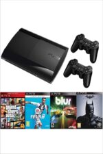 Playstation 3 Süper Slim 500 Gb + 2 Kablosuz Kol + 50 Dijital Oyun (garantili Teşhir Ürünüdür) - Görsel 2