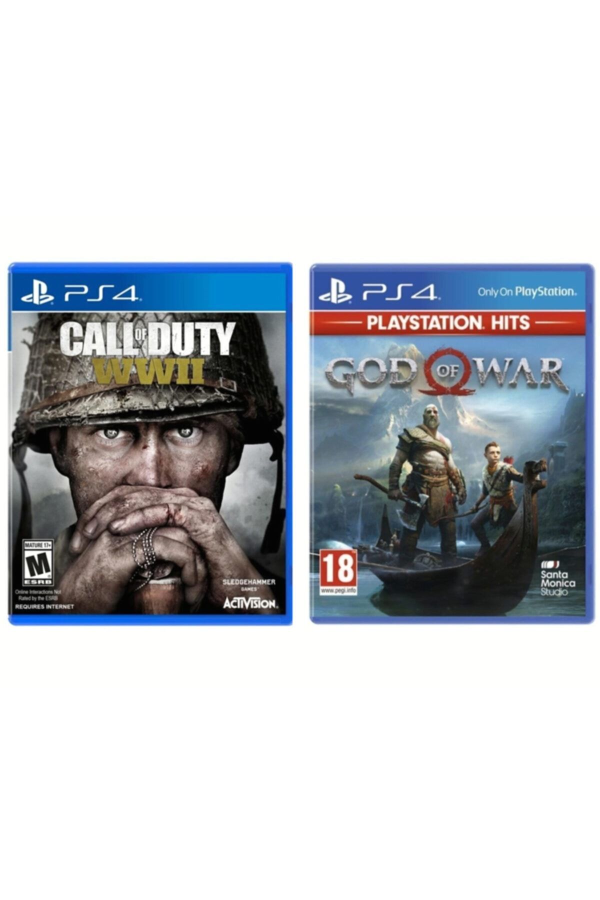 1_org_zoom Call Of Duty Ww2 - God Of War Hits Türkçe Altyazı Ps4 - Görsel 1