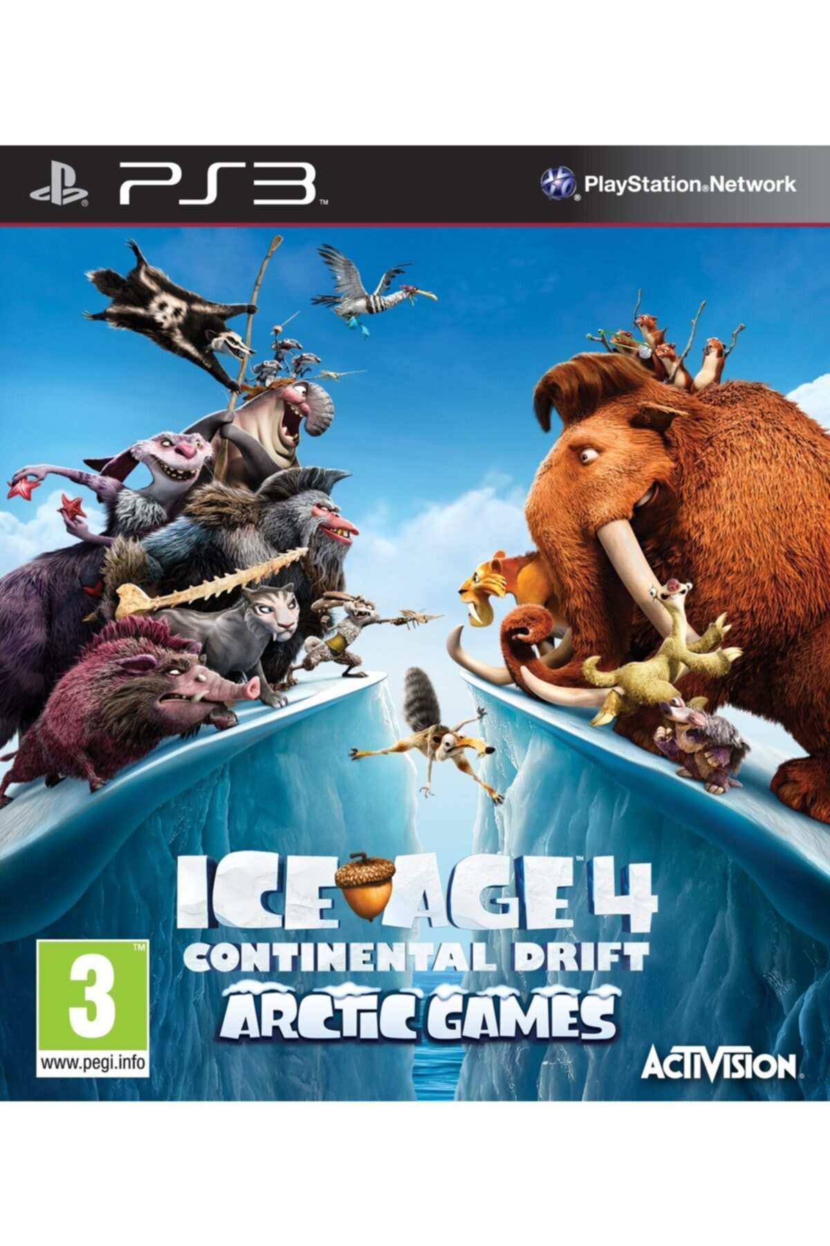 1_org_zoom Ice Age 4 Continental Drift Arctic Games Ps3 - Görsel 1